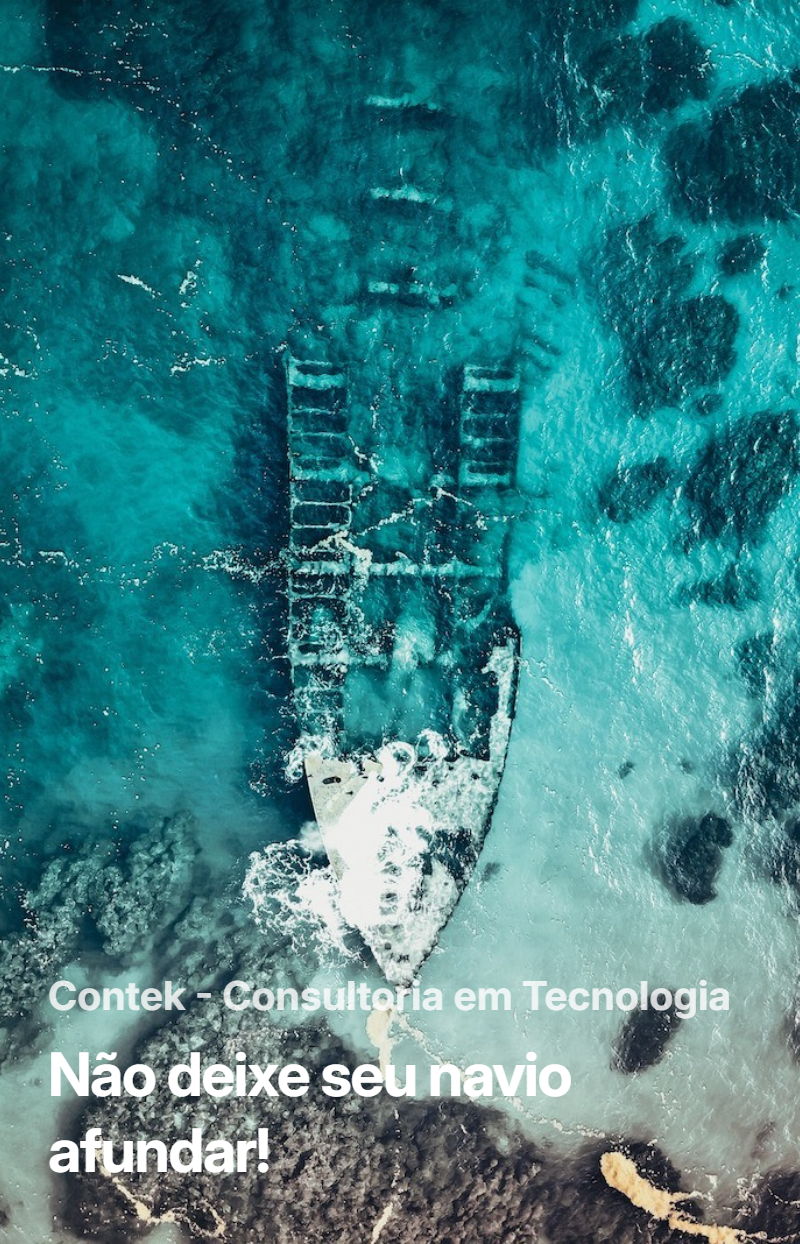Não deixe afundar seu navio